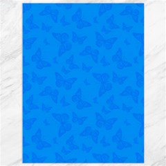 Cornflower Blue Butterfly Print Canvas 36  X 48  by SpinnyChairDesigns