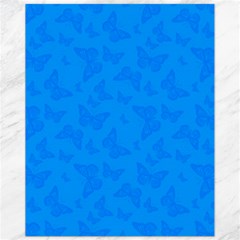 Cornflower Blue Butterfly Print Canvas 11  X 14  by SpinnyChairDesigns