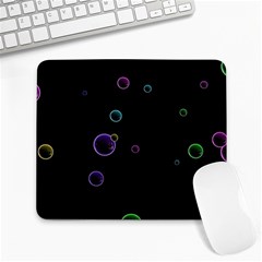 Bubble Show Large Mousepads by Sabelacarlos