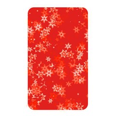 Red And White Flowers Memory Card Reader (rectangular) by SpinnyChairDesigns
