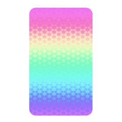 Rainbow Floral Ombre Print Memory Card Reader (rectangular) by SpinnyChairDesigns
