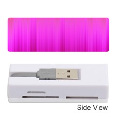 Fuchsia Ombre Color  Memory Card Reader (stick) by SpinnyChairDesigns