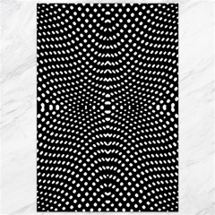 Black And White Geometric Kinetic Pattern Canvas 20  X 30  by dflcprintsclothing