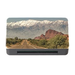 Empty Highway Landscape, La Rioja, Argentina Memory Card Reader With Cf by dflcprintsclothing