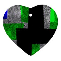 Abstract Tiles Ornament (heart) by essentialimage