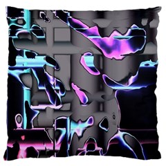 D B  Large Flano Cushion Case (two Sides) by MRNStudios