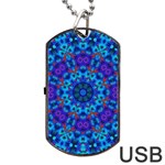 Motif Dog Tag USB Flash (Two Sides) Back