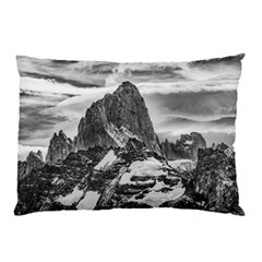 Fitz Roy And Poincenot Mountains, Patagonia Argentina Pillow Case (two Sides) by dflcprintsclothing