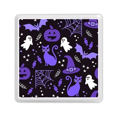 Halloween Party Seamless Repeat Pattern  Memory Card Reader (square) by KentuckyClothing