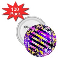 Pop Punk Mandala 1 75  Buttons (100 Pack)  by MRNStudios