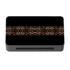 Luxury Ornate Minimal Style Dark Print Memory Card Reader With Cf by dflcprintsclothing