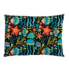 Sea Animals Pillow Case by goljakoff