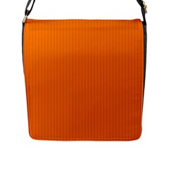 Turmeric Orange - Flap Closure Messenger Bag (l) by FashionLane