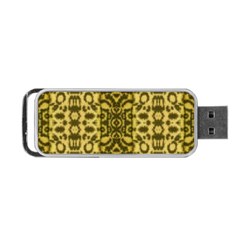 Cat And Furry Kittens In Artificial Fluffy Fur Portable Usb Flash (one Side) by pepitasart
