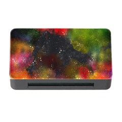 Color Splashes Memory Card Reader With Cf by goljakoff