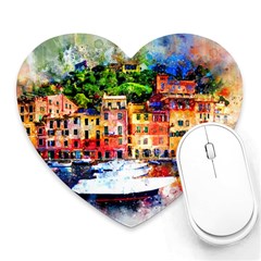 Boat Heart Mousepads by goljakoff