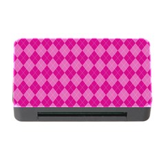 Pink Diamond Pattern Memory Card Reader With Cf by ArtsyWishy