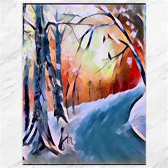 Paysage D hiver Canvas 36  X 48 