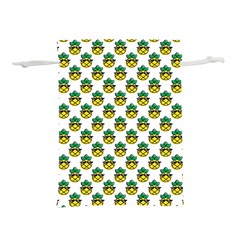 Holiday Pineapple Lightweight Drawstring Pouch (s) by Sparkle