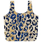 Leopard skin  Full Print Recycle Bag (XL) Front