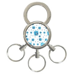 Illustrations Virus Corona Covid Infection 3-ring Key Chain by Dutashop