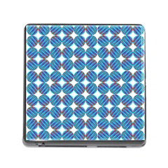 Geometric Dots Pattern Memory Card Reader (square 5 Slot) by Dutashop