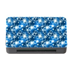 Star Hexagon Deep Blue Light Memory Card Reader With Cf by Dutashop