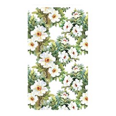 White Flowers Memory Card Reader (rectangular) by goljakoff