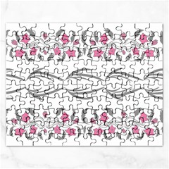 Folk Ornament Rectangular Jigsaw Puzzl by Eskimos
