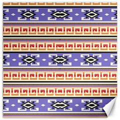 Native American Pattern Canvas 12  X 12  by ExtraAwesomeSauce