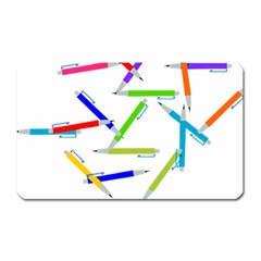 Pen Pencil Color Write Tool Magnet (rectangular) by Dutashop
