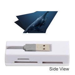 Whales In Deep Ocean Memory Card Reader (stick) by goljakoff