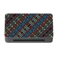 Multicolored Mosaic Print Pattern Memory Card Reader With Cf by dflcprintsclothing