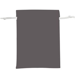 Carbon Grey  Lightweight Drawstring Pouch (xl) by FabChoice