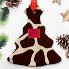 Palm Tree Christmas Tree Ornament (two Sides) by tracikcollection