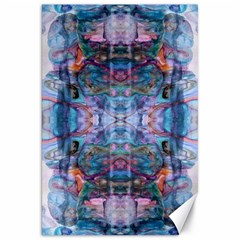 Marbled Pebbles Canvas 20  X 30  by kaleidomarblingart