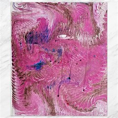 Pink Feathers Canvas 8  X 10  by kaleidomarblingart