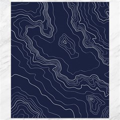 Topography Map Canvas 20  X 24  by goljakoff