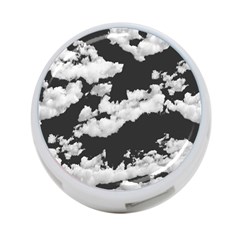 Cumulus Abstract Design 4-port Usb Hub (one Side) by dflcprintsclothing