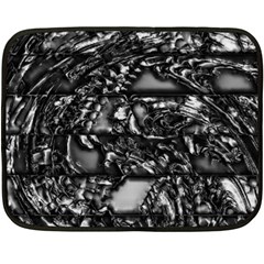 Demon Chrome Fleece Blanket (mini) by MRNStudios