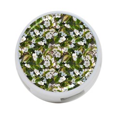 Blooming Garden 4-port Usb Hub (two Sides) by SychEva