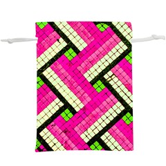 Pop Art Mosaic  Lightweight Drawstring Pouch (xl) by essentialimage365
