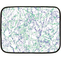 Splatter Abstract Bright Print Fleece Blanket (mini) by dflcprintsclothing