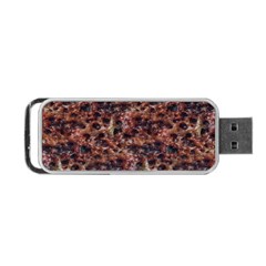 Warm Abstract Surface Print Portable Usb Flash (two Sides) by dflcprintsclothing
