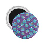 Aquarium With Fish And Sparkles 2.25  Magnets Front