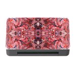 Red arabesque Memory Card Reader with CF Front