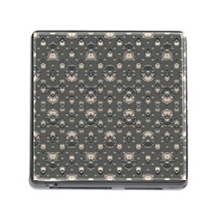 Modern Geometric Ornate Pattern Design Memory Card Reader (square 5 Slot) by dflcprintsclothing