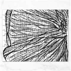 Monochrome Module Rectangular Jigsaw Puzzl by kaleidomarblingart