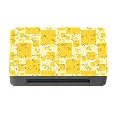 Party-confetti-yellow-squares Memory Card Reader With Cf by Sapixe