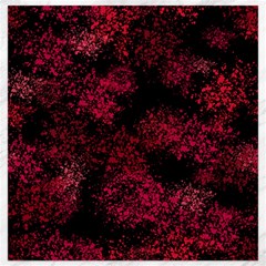 Red Abstraction Canvas 12  X 12  by SychEva
